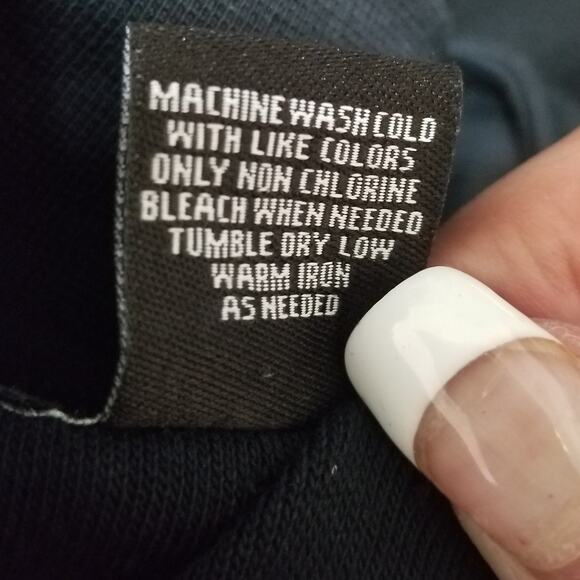 Jos. A. Bank Men's Black L/S Leadbetter Black Golf Sweatshirt 1/4 Zip Size XXL - Picture 8 of 8